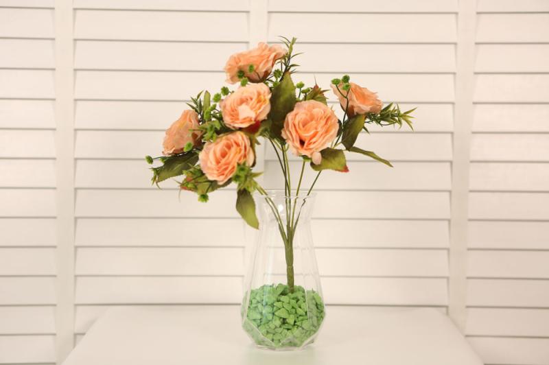 Turuncu Gül Küçük Kafalı